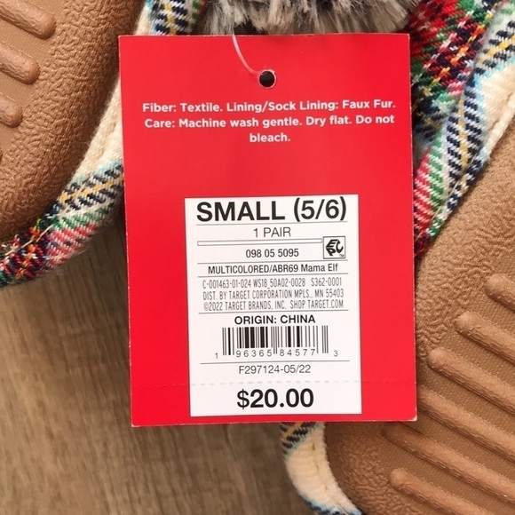 Mama elf slippers very comfortable soft fuzzy gift idea - Picture 4 of 8